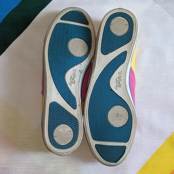 80/90s Color-block Canvas Sneakers by Easy Spirit - Picture 3 of 9